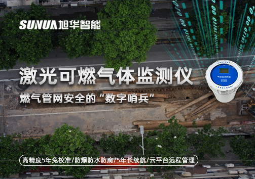 燃气管网安全的“数字哨兵”：激光可燃气体监测仪
