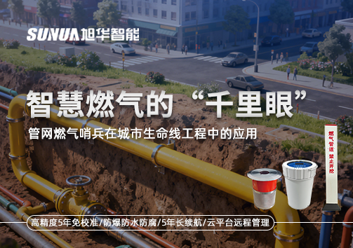 智慧燃气的“千里眼”：管网燃气哨兵在城市生命线工程中的应用