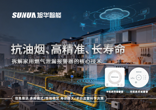 抗油烟、高精准、长寿命：拆解家用燃气泄漏报警器的核心技术